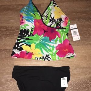 Brand NEW Tropical Two Piece Swim Set